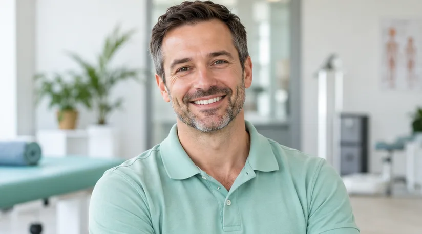 Physiotherapeut im Porträt
